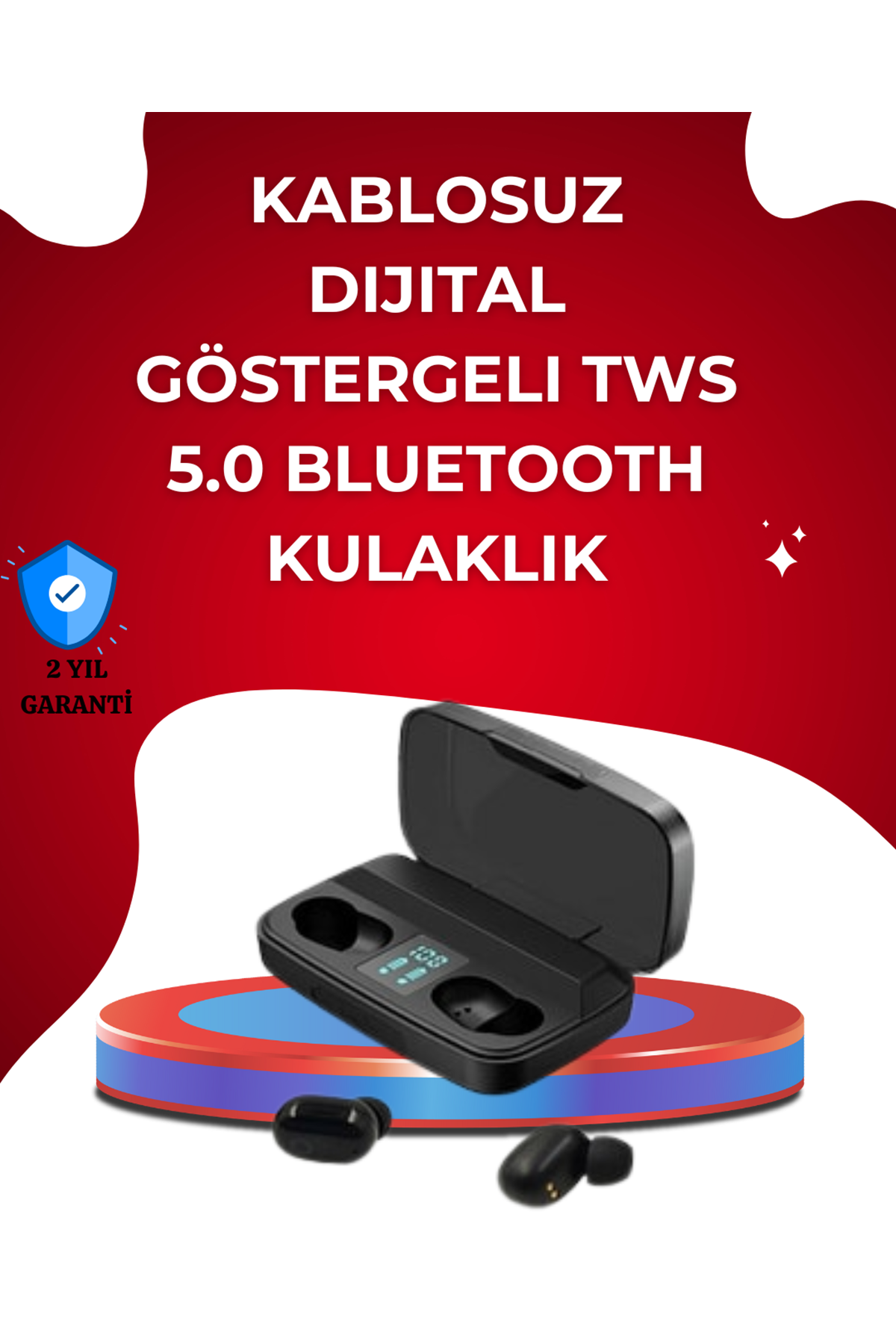 ABS Gövdeli, Hafif ve Uzun Ömürlü Bluetooth Kulaklık