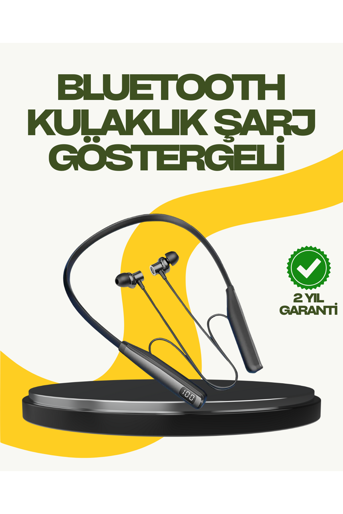 Y12 Uyumlu Spor Bluetooth Kulaklık – Uzun Pil Ömrü, Manyetik Kulaklık Başlığı