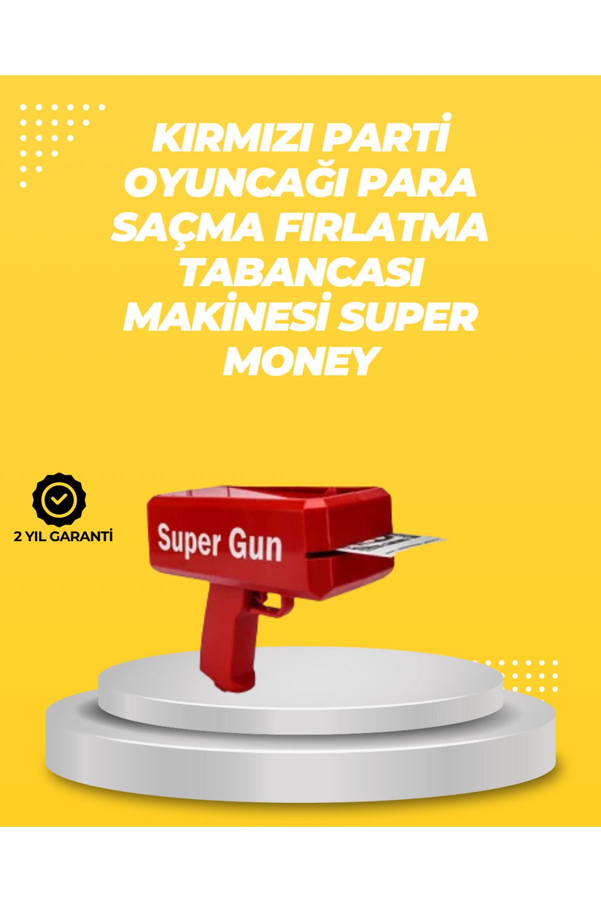 Elektrikli Parti Oyuncağı – Para Atan Tabanca