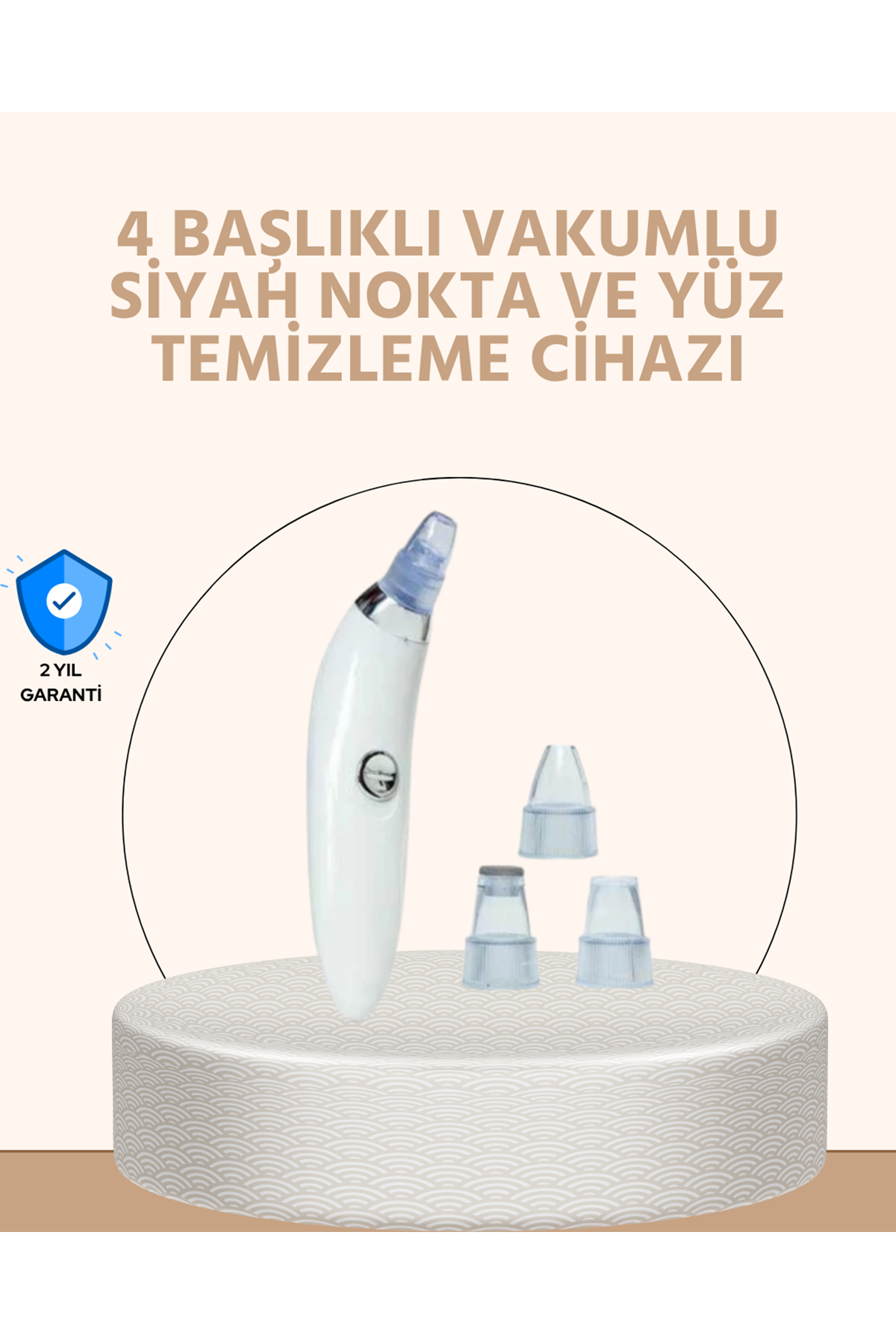 Güçlü Vakumlu Siyah Nokta Temizleyici – Cilt Pürüzlerini Gideren