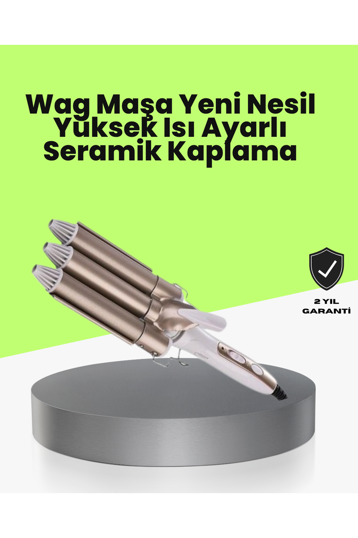 Her Saç Tipine Uygun, Hızlı Isınan Bukle Yapıcı – Evde Kuaför Kalitesinde Sonuç
