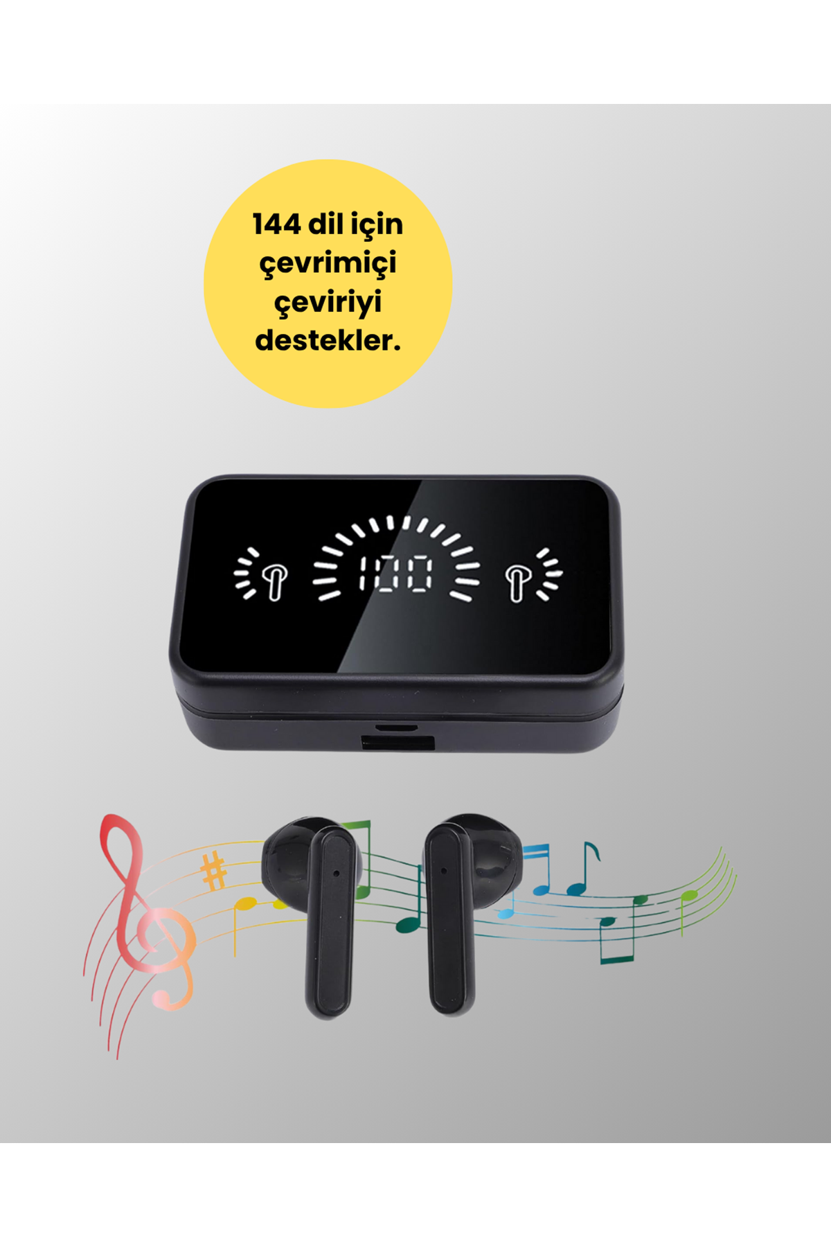 S20 Kablosuz Kulaklık – 360° Surround Stereo Ses Sistemi ile Derin Ses Deneyimi