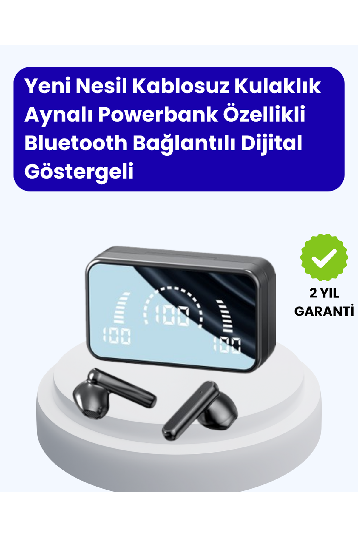 Ergonomik Tasarımlı Dokunmatik Bluetooth Kulaklık – HD Ses Performansı