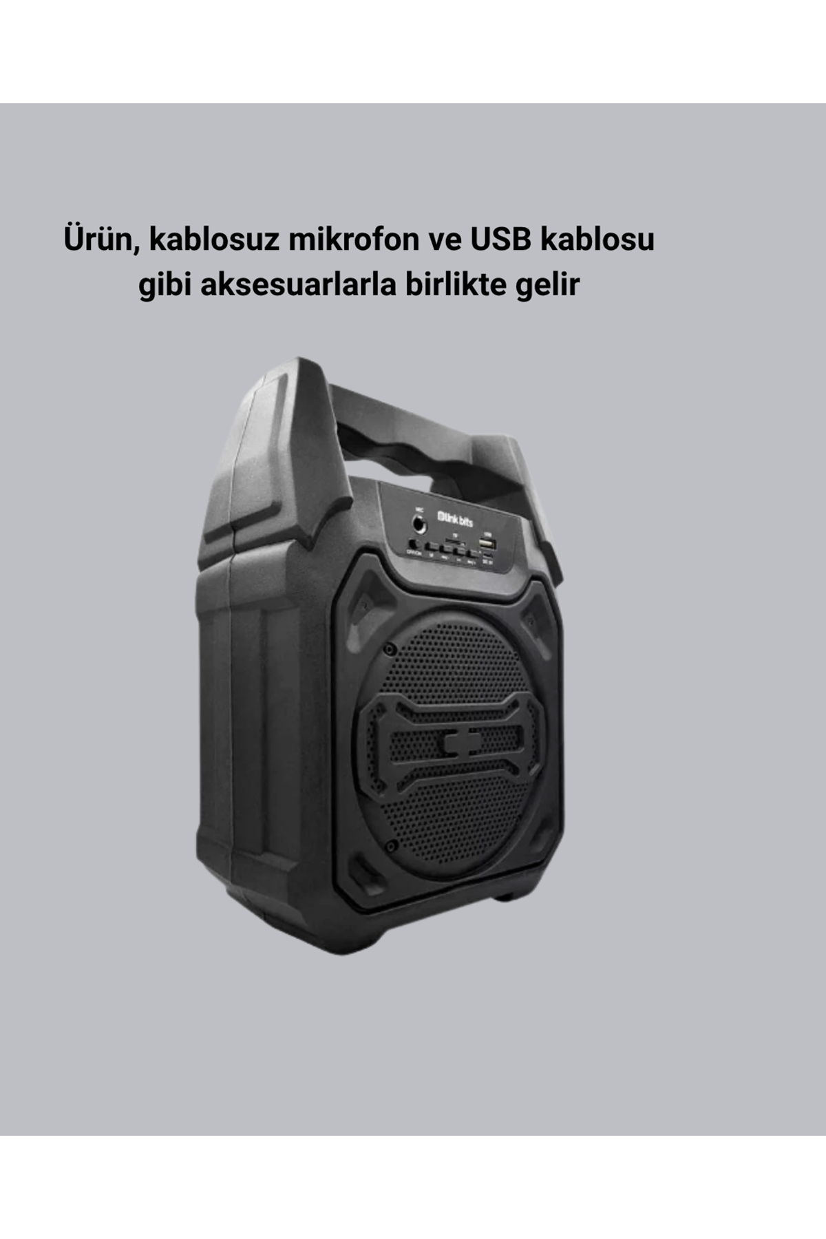 Taşınabilir Şarjlı Hoparlör – Bluetooth, TWS ve Uzun Pil Ömrü