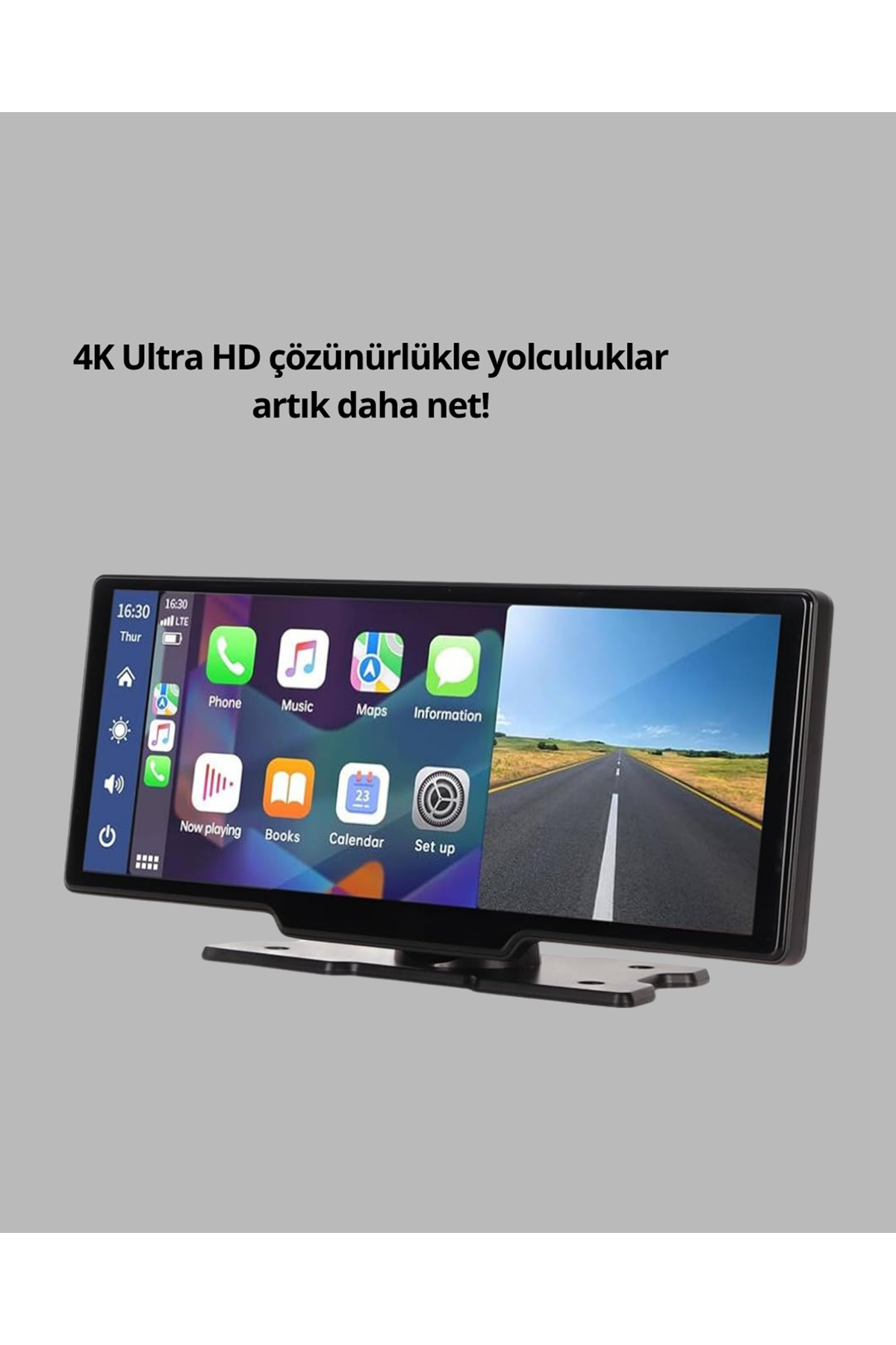 Renault Megane, Clio, Symbol, Captur, Toyota Corolla, Yaris, C-HR, Ford Focus, Fiesta Uyumlu Kablosuz CarPlay Multimedya 10.26” Dokunmatik Ekran