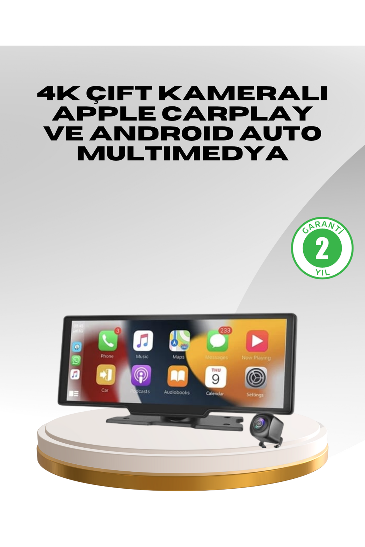 Volkswagen Golf Polo Passat Uyumlu 10.26” CarPlay Android Auto Ekran