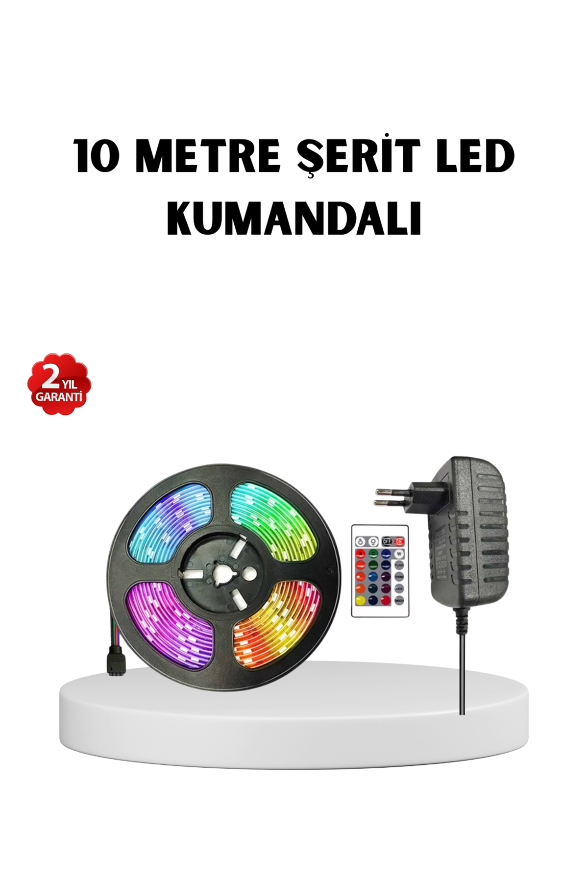 Renkli Smart LED Şerit – Suya Dayanıklı, Esnek, Enerji Tasarruflu