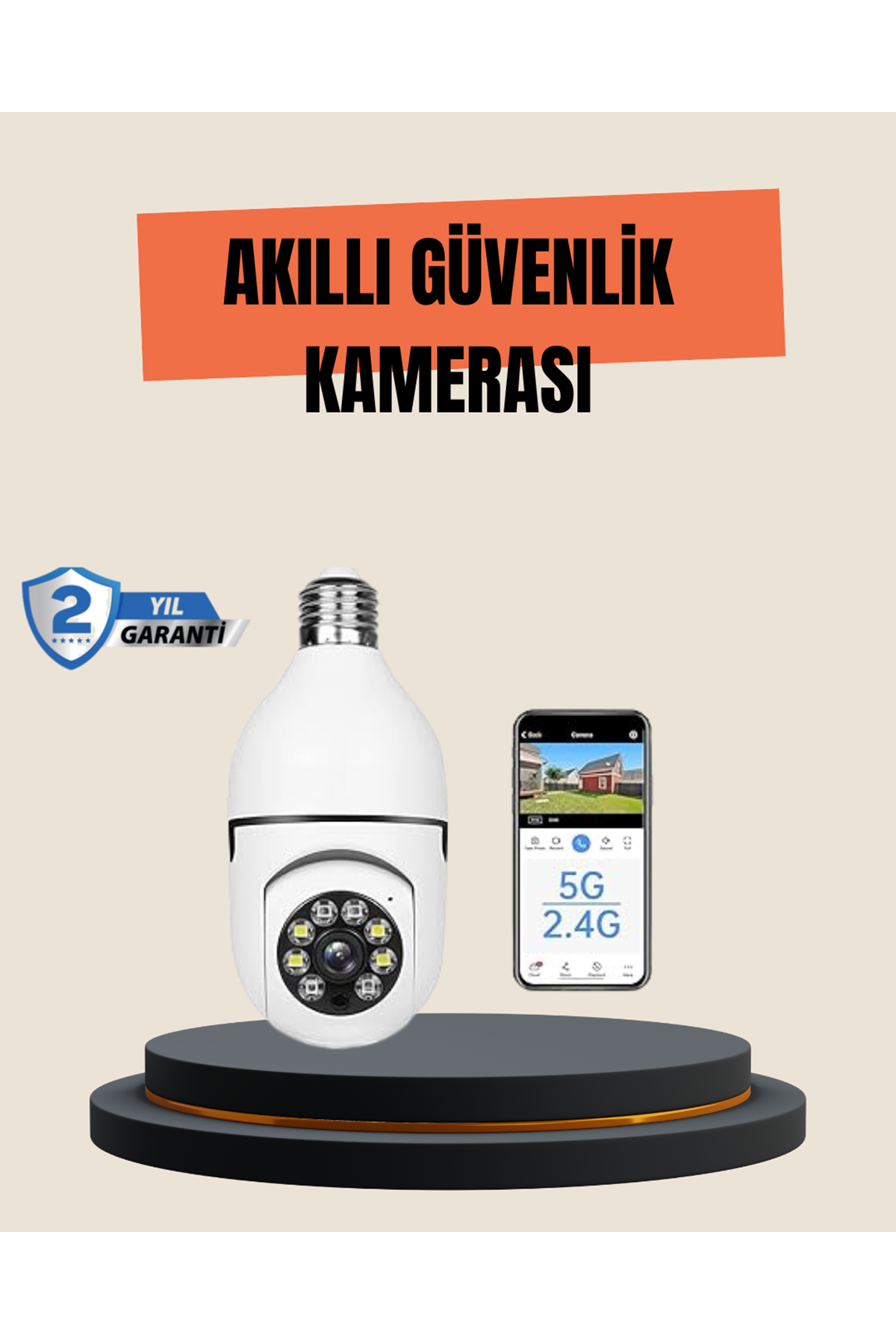 Mobil Uygulama Kontrollü Akıllı Güvenlik Kamerası