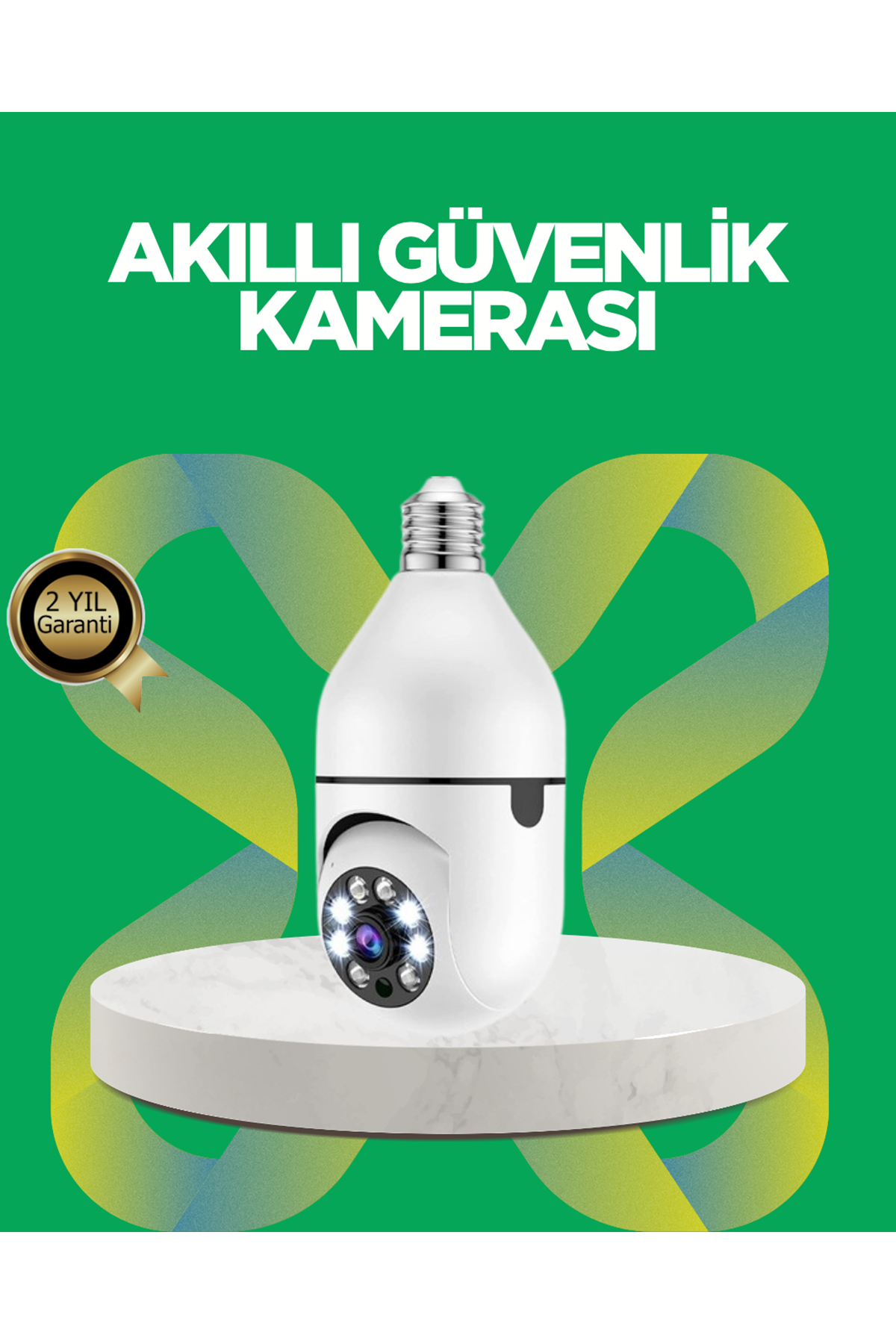 İki Yönlü Ses Destekli Full HD Akıllı Kamera