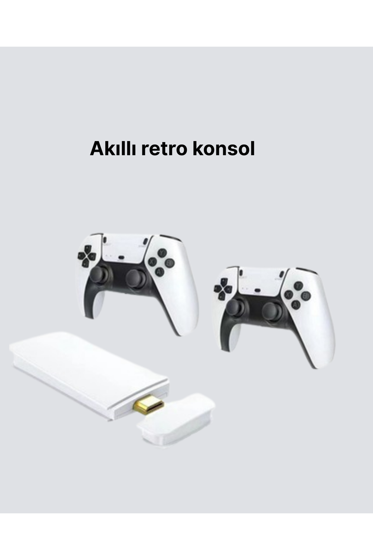 3D ve 4K Görüntü Kaliteli Çok Oyunculu Retro Oyun Konsolu