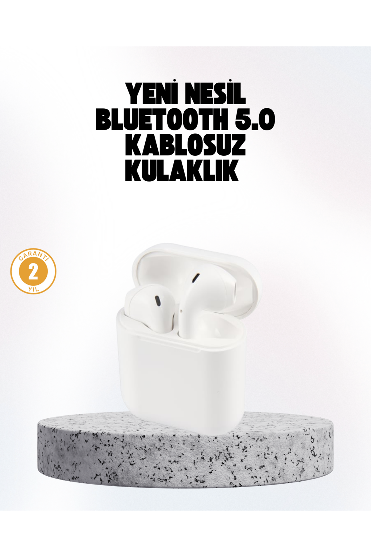Hızlı Şarj Destekli 2. Nesil Bluetooth 5.0 Ergonomik Kulaklık