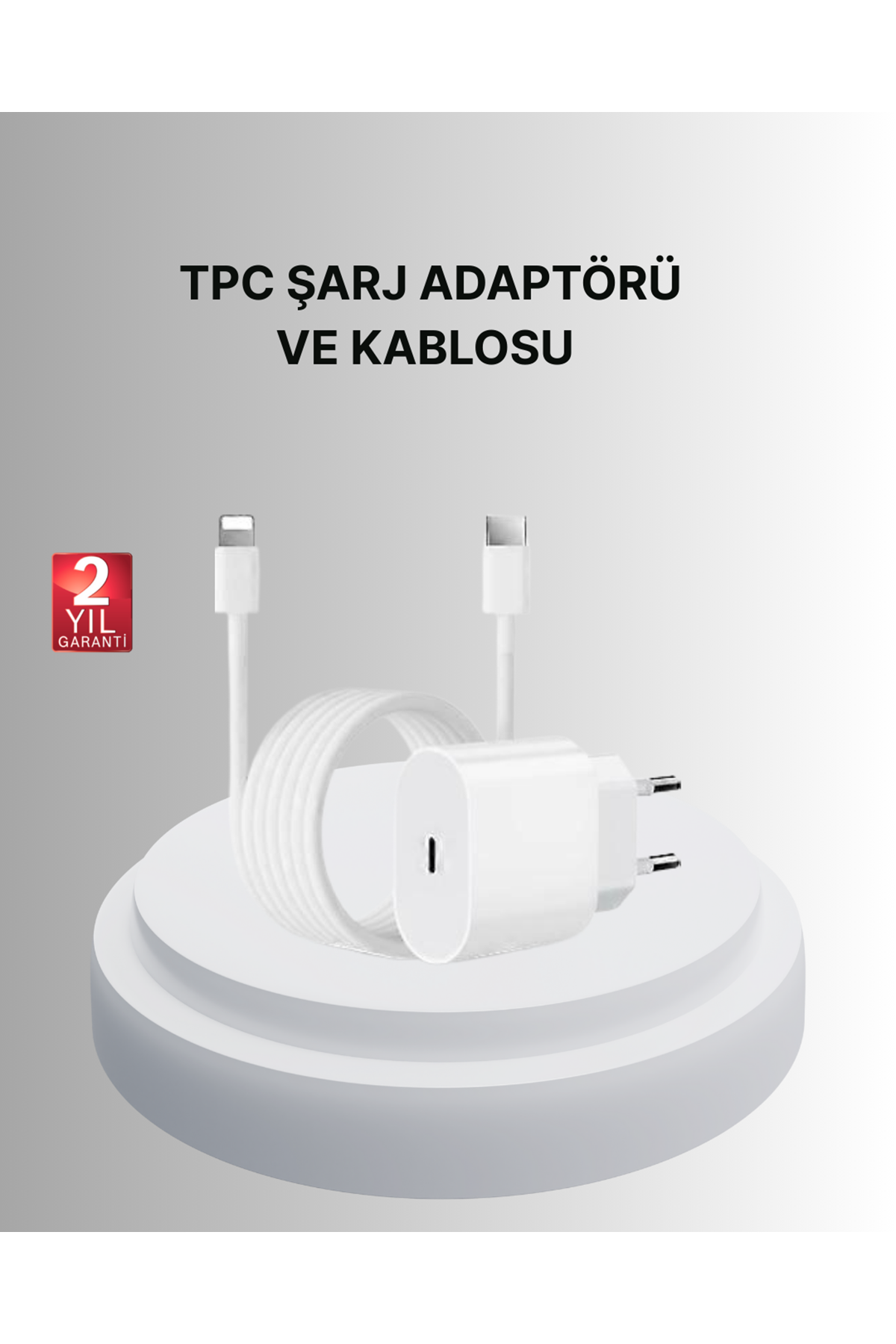 Yeni Nesil 20W USB-C Hızlı Şarj Cihazı iOS Tam Uyumlu