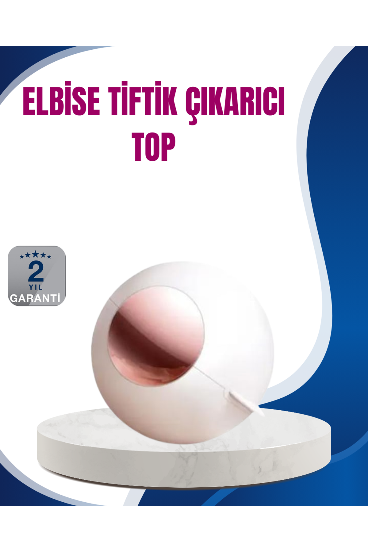 Evcil Hayvan Tüyü ve Tiftik Temizleyici Top – Giysi ve Mobilya İçin