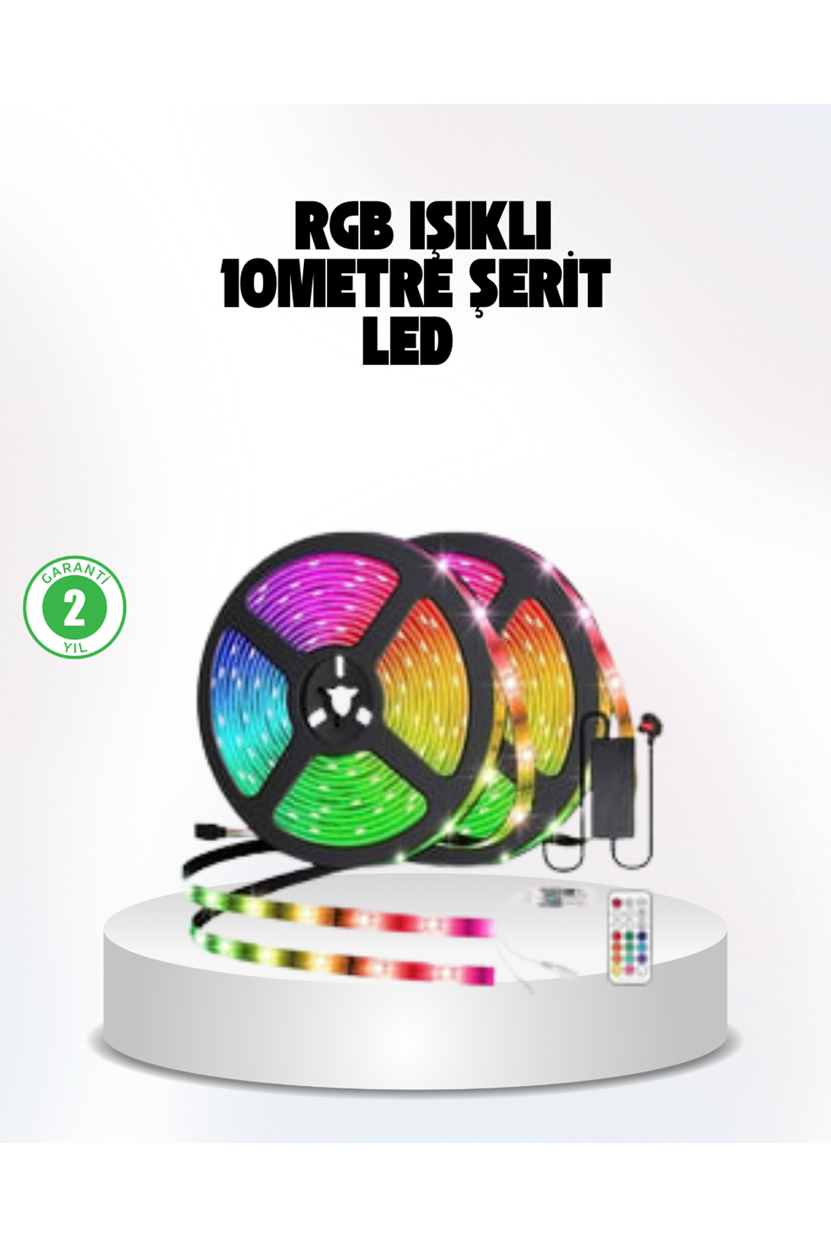 Müziğe Duyarlı Renkli Smart Şerit LED Işık USB Bağlantılı Ambiyans Aydınlatma