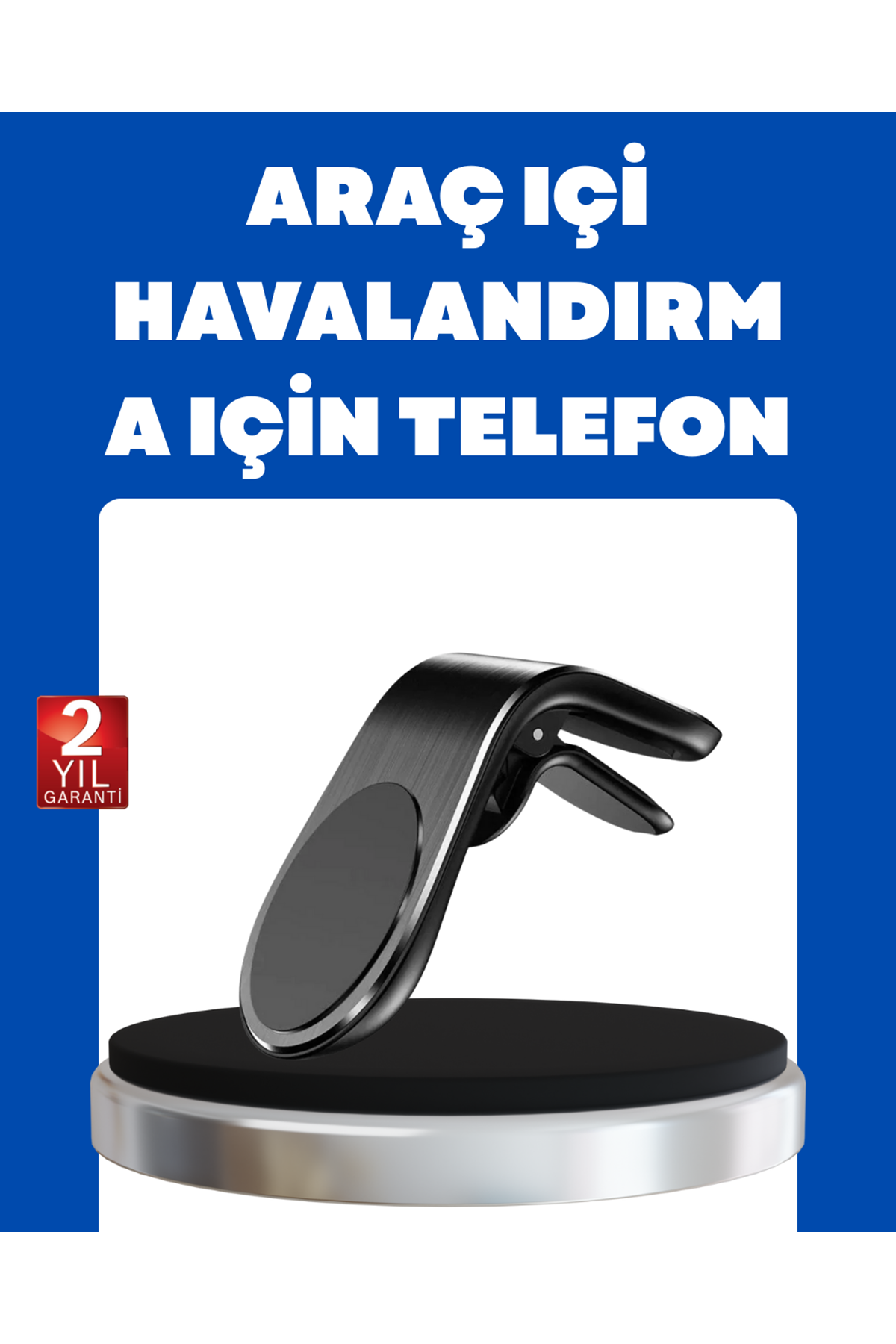 Kalorifer Izgaralı Manyetik Telefon Tutucu – Sarsıntı Geçirmez