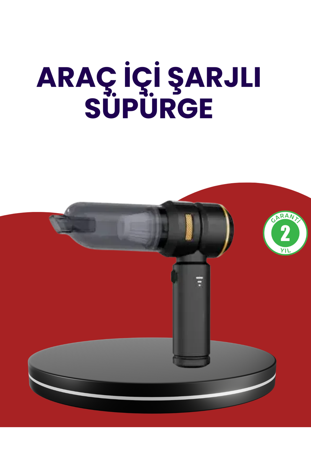 Yüksek Performanslı Araç İçi El Süpürgesi