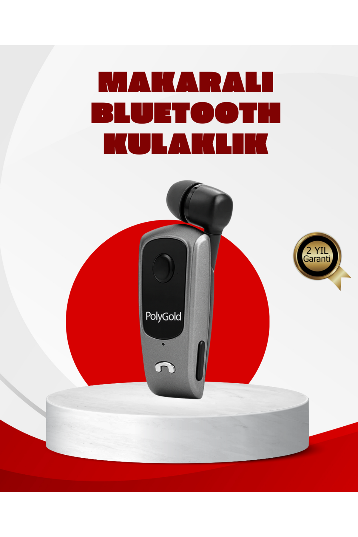 Mikrofonlu ve Ses Kontrollü Kablosuz Kulak İçi Kulaklık