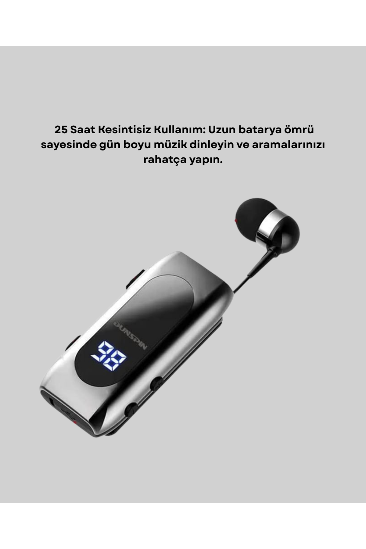 DS-F210 Kablosuz Kulaklık – 25 Saat Kullanım & Hızlı Şarj