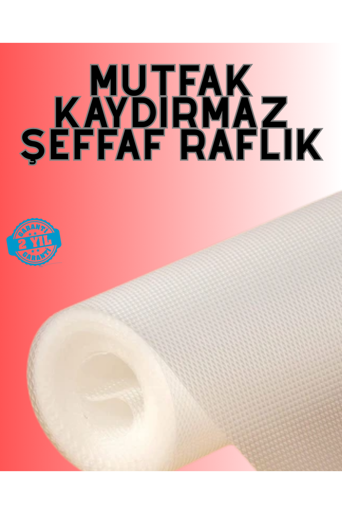 Eva malzemeden kaydırmaz şeffaf raflık buzdolabı kaplaması