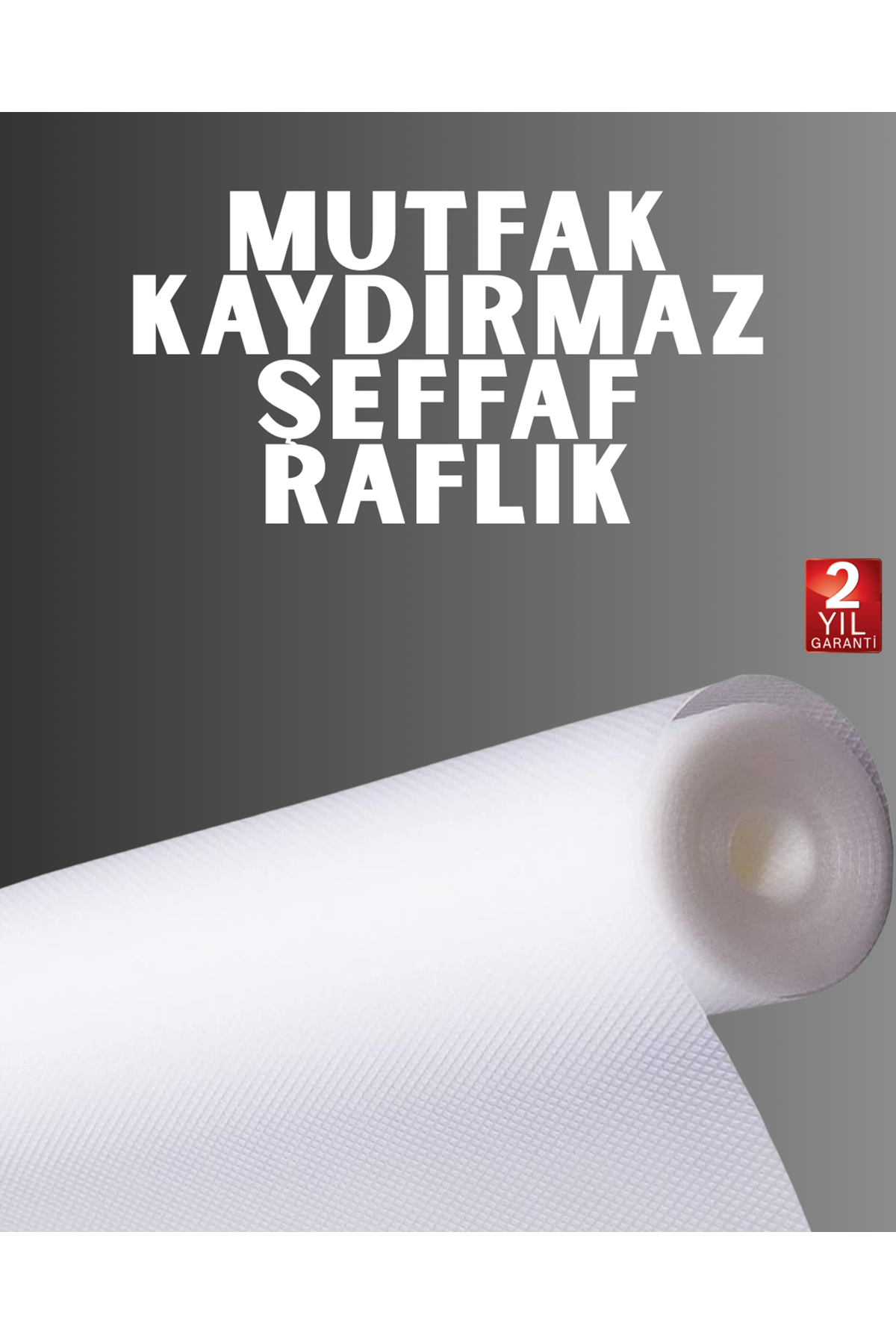 Kesilebilir şeffaf raflık çekmece kaplaması mutfak için