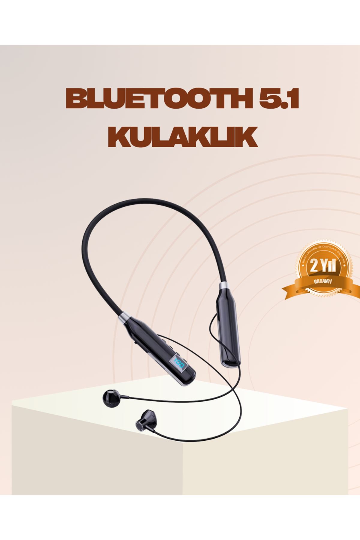 Bluetooth 5.1 Kablosuz Kulaklık – Net Ses ve Güçlü Bağlantı
