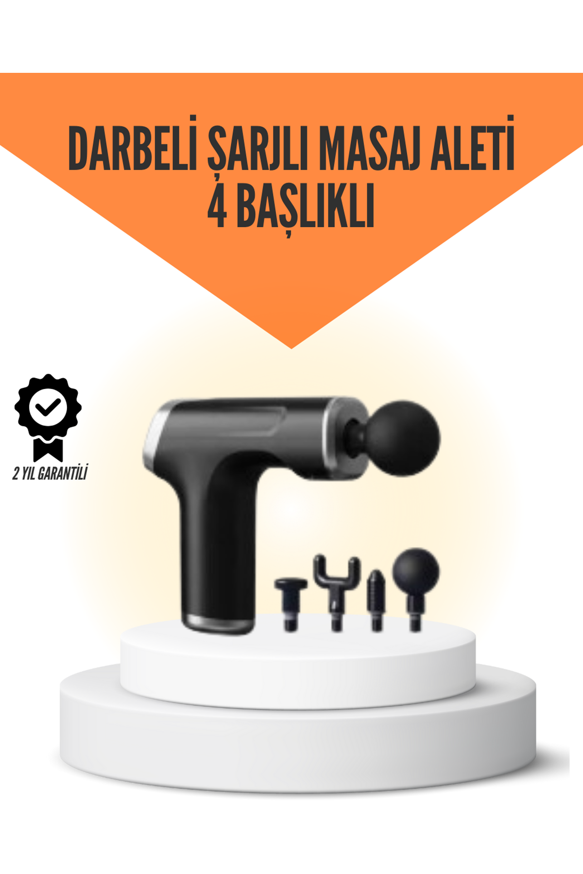 Sessiz Çalışan Taşınabilir Kas Masaj Aleti