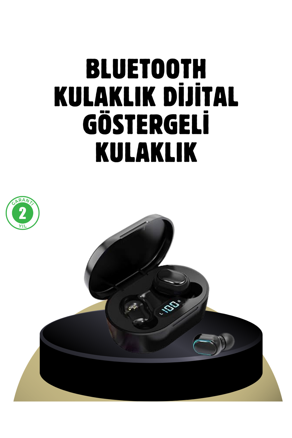 iOS ve Android Uyumlu Bluetooth 5.0 Kulaklık