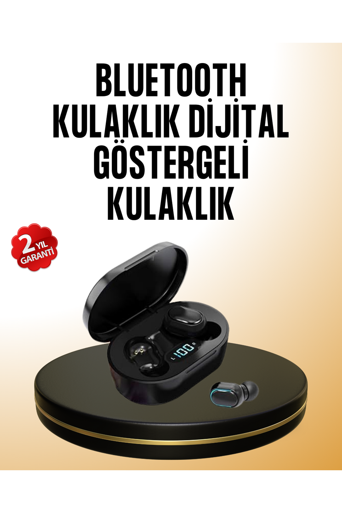 Derin Bass ve Net Tiz Özellikli Bluetooth Kulaklık