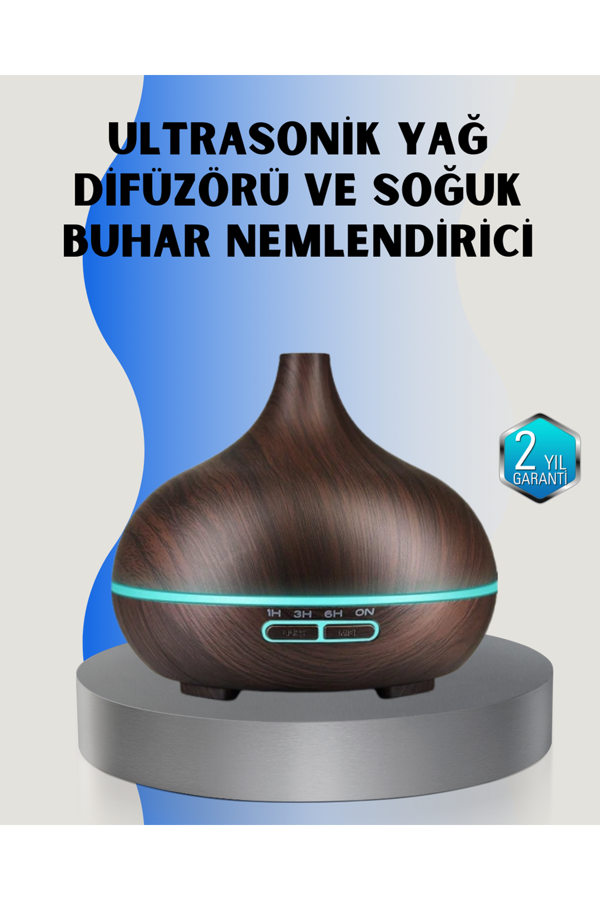Ev ve Ofis İçin Sessiz Ultrasonik Hava Nemlendirici
