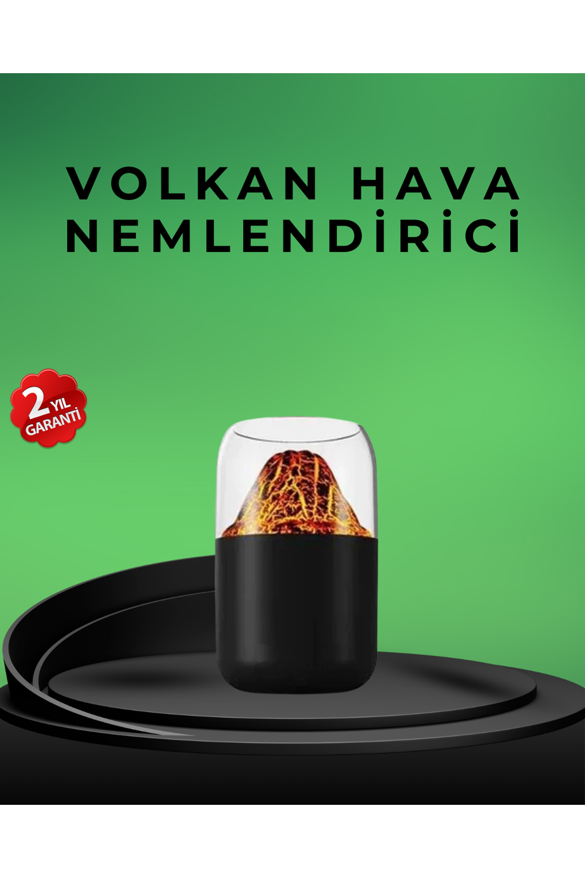 Şık Tasarımlı Aromaterapi ve Nemlendirici Cihaz