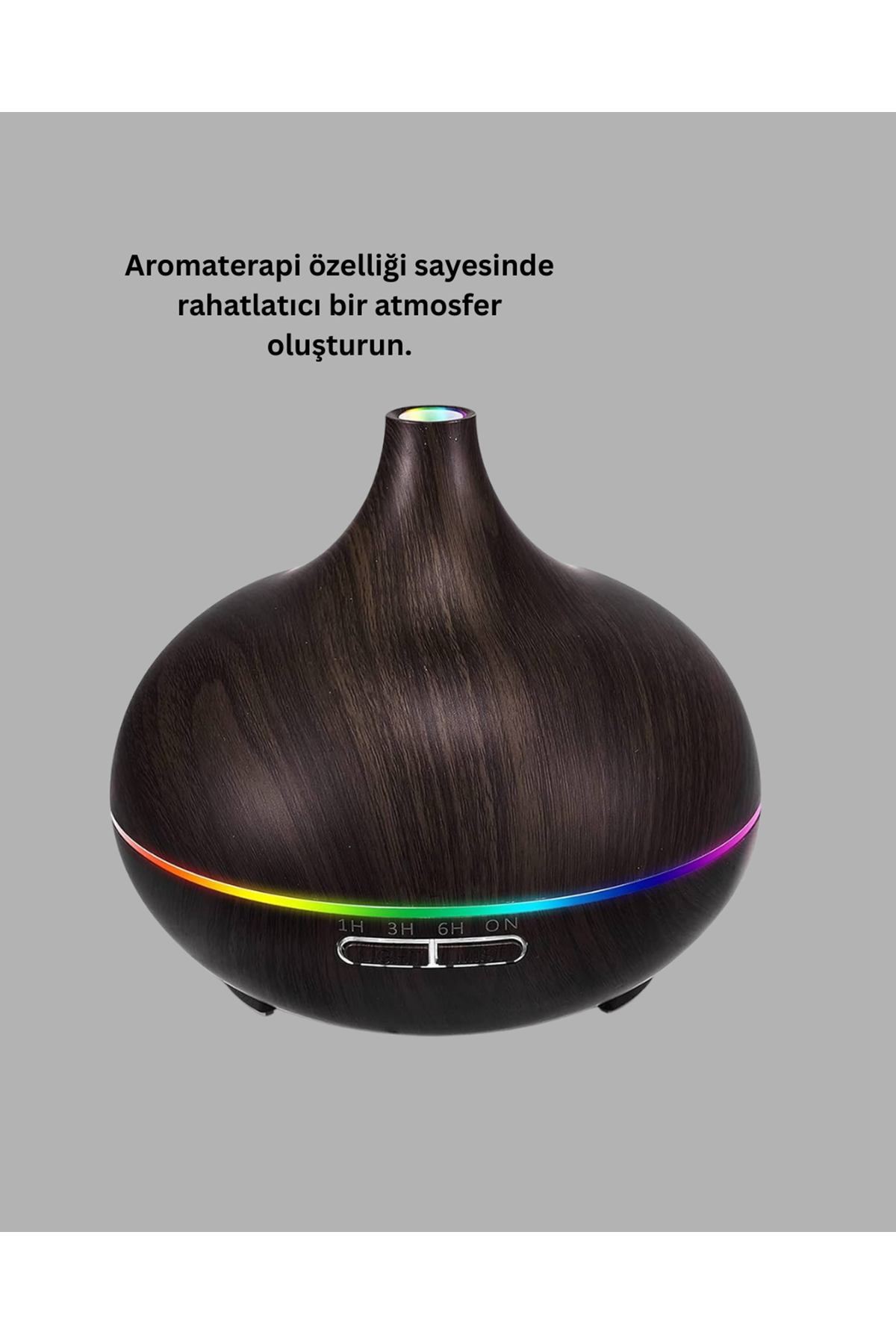 LED Işıklı Sessiz Çalışan Soğuk Buhar Nemlendirici
