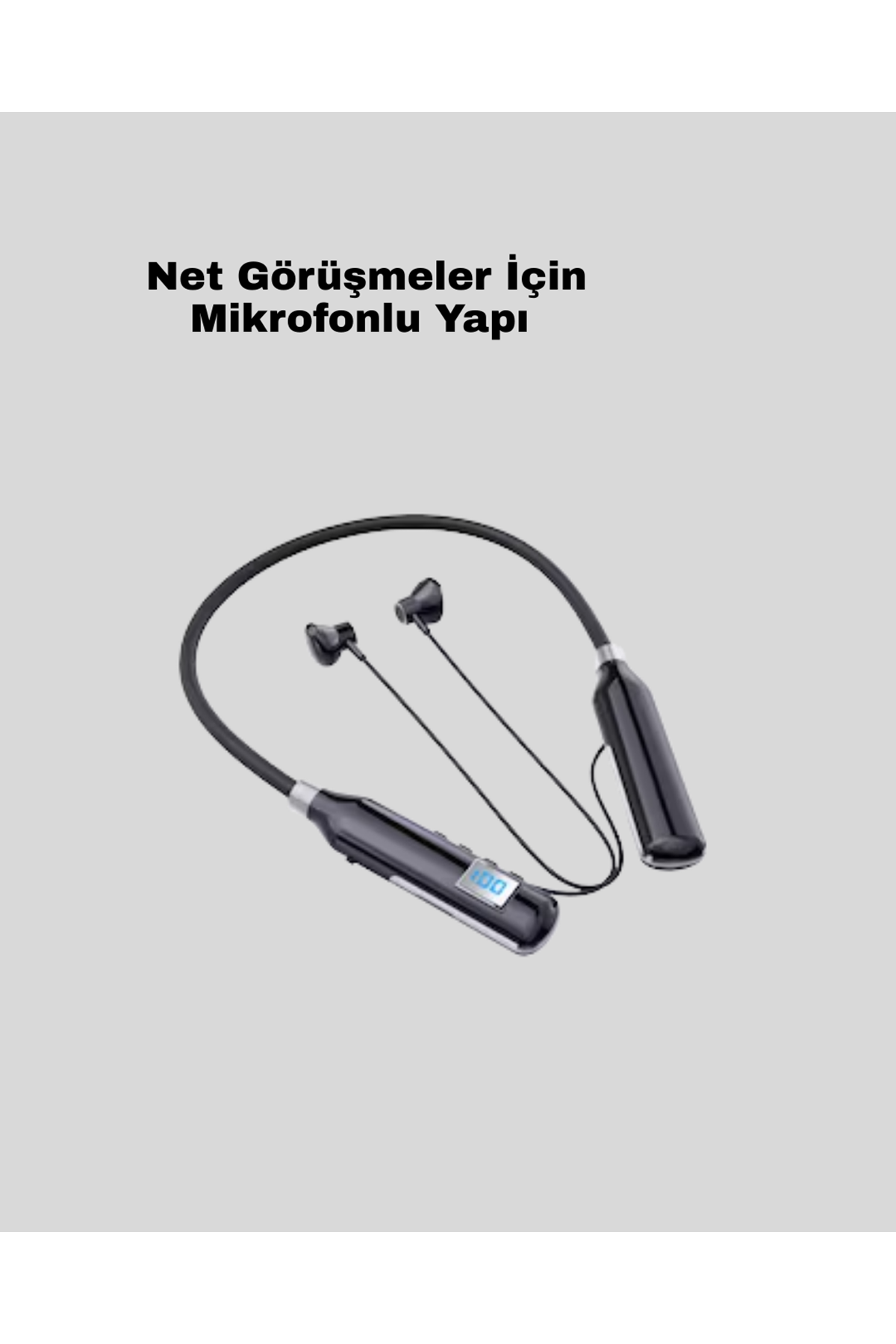 Ergonomik Tasarımlı IPX4 Suya Dayanıklı Bluetooth Kulaklık