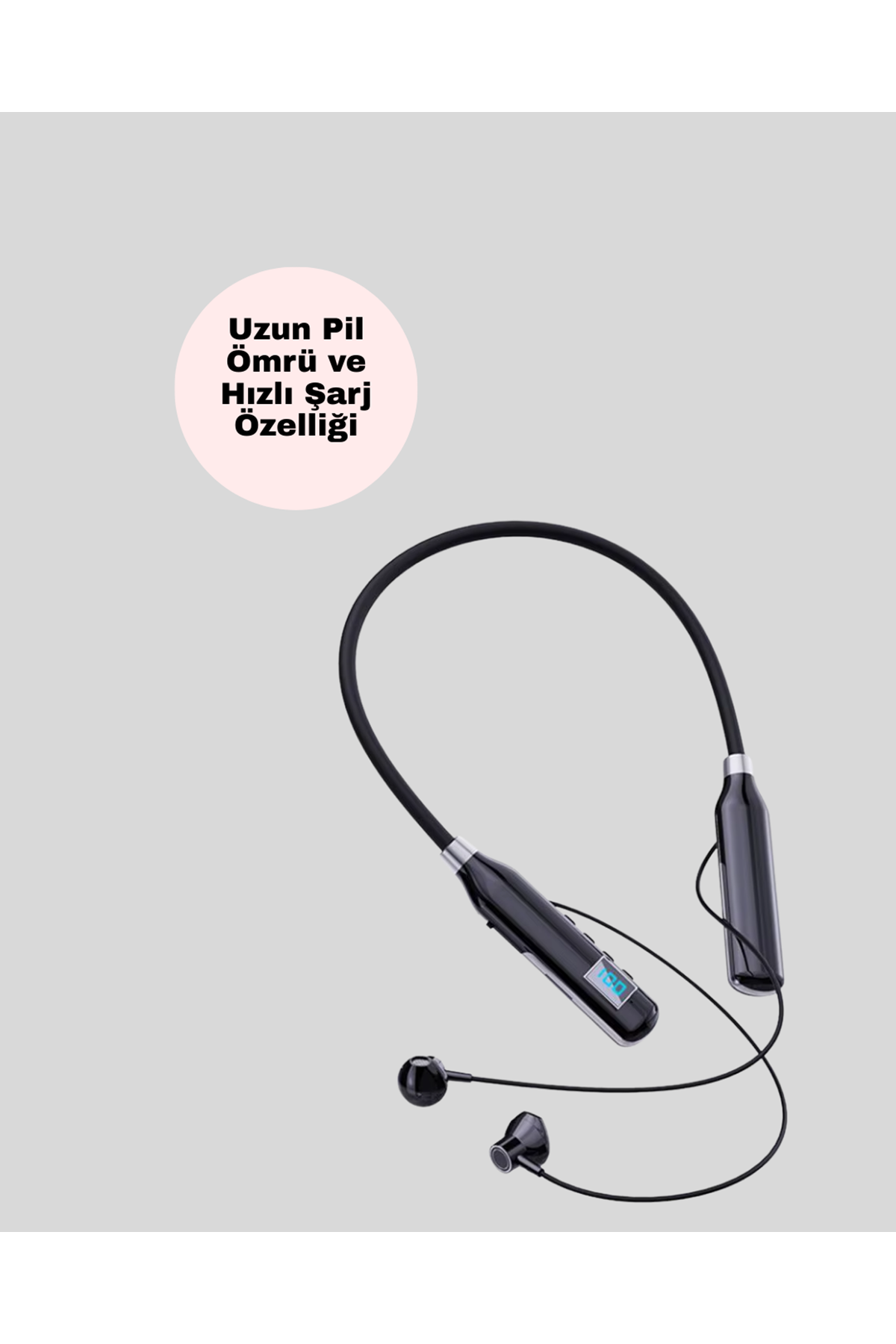 Ergonomik Tasarımlı IPX4 Suya Dayanıklı Bluetooth Kulaklık