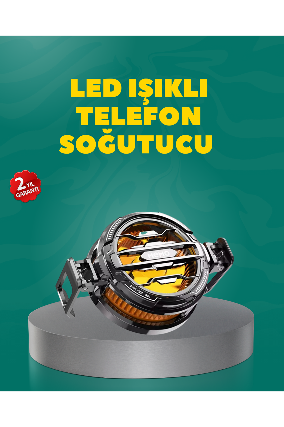 Manyetik Montajlı Kompakt Telefon Soğutucu