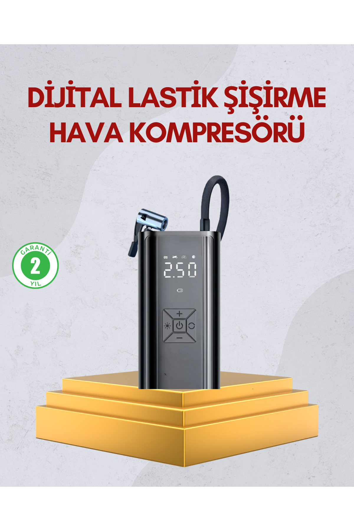 Kablosuz Kullanımlı Dijital Kontrollü Taşınabilir Şişirme Cihazı