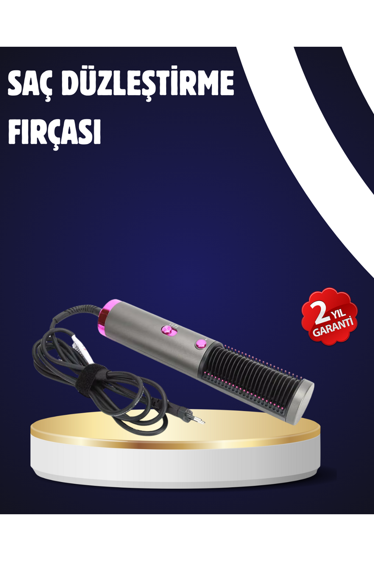 Hızlı Kurutma ve Parlak Saçlar İçin Profesyonel Fırça