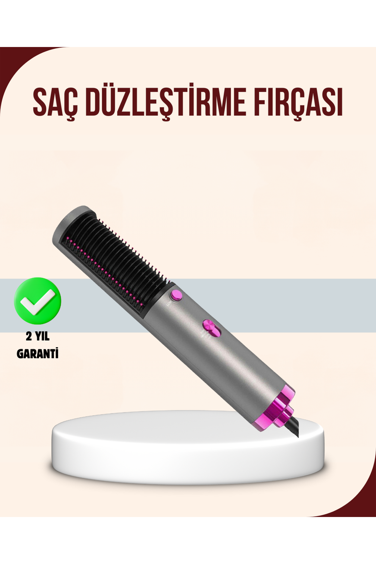 Profesyonel İyon Teknolojili Sıcak Hava Fırçası