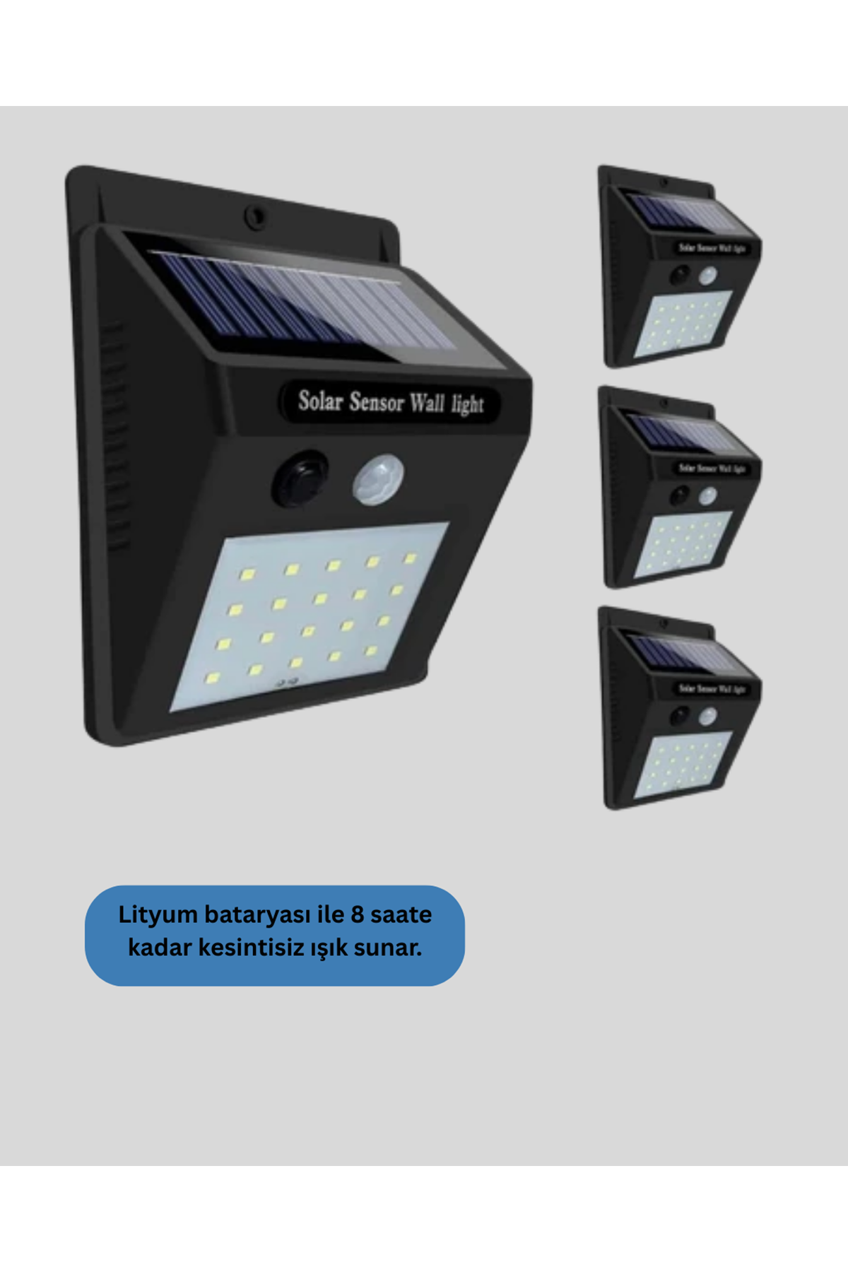 Güneş Enerjili Su Geçirmez Dış Mekan Aydınlatma