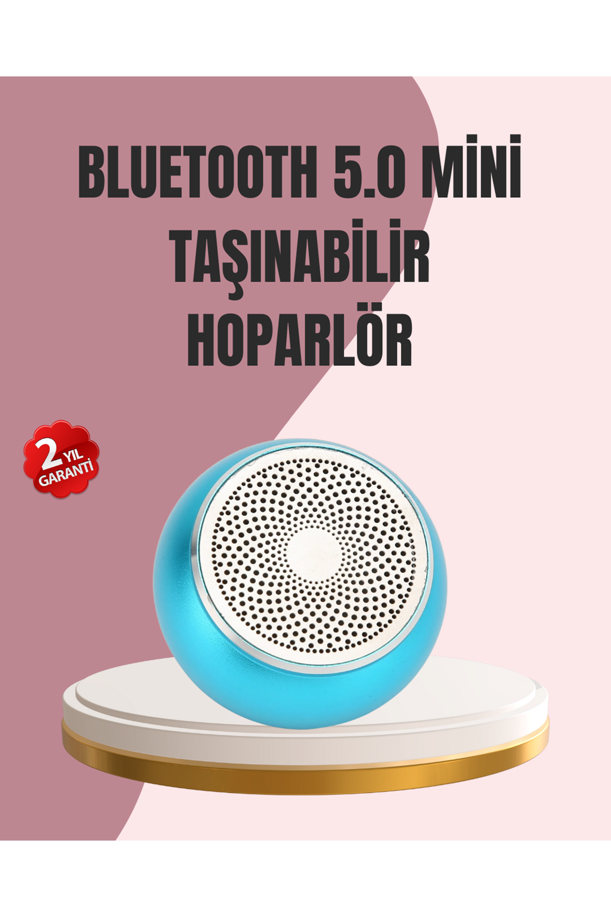 Mini Bluetooth Speaker | Uzun Pil Ömrü, Şık ve Hafif Tasarım