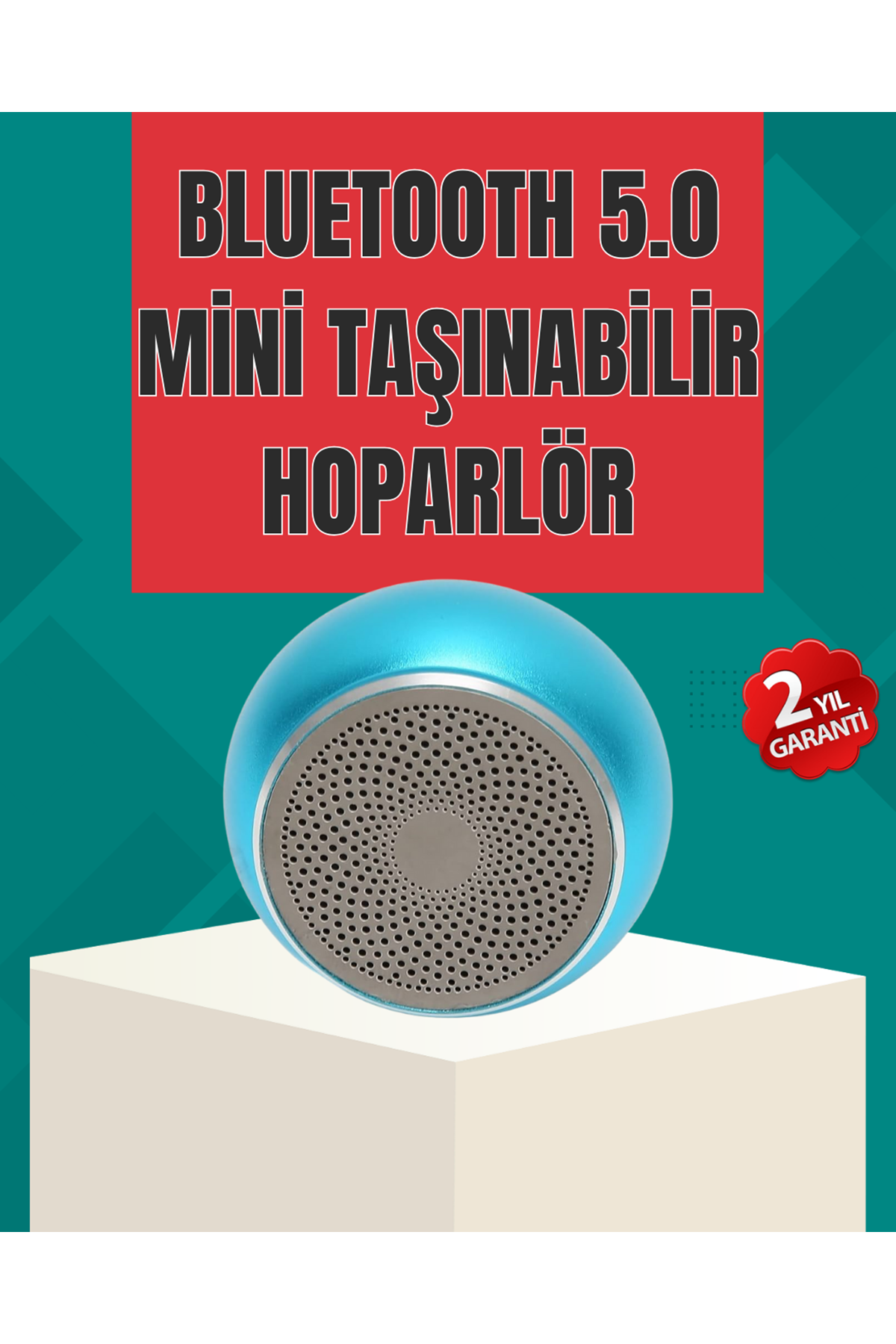 Taşınabilir Bluetooth Hoparlör | Eller Serbest Arama Özellikli