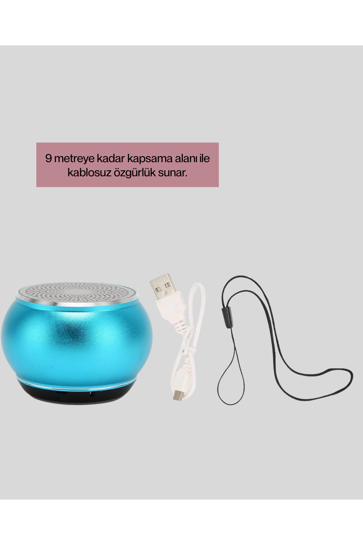 Taşınabilir Bluetooth Hoparlör | Dış Mekân ve Seyahat İçin İdeal