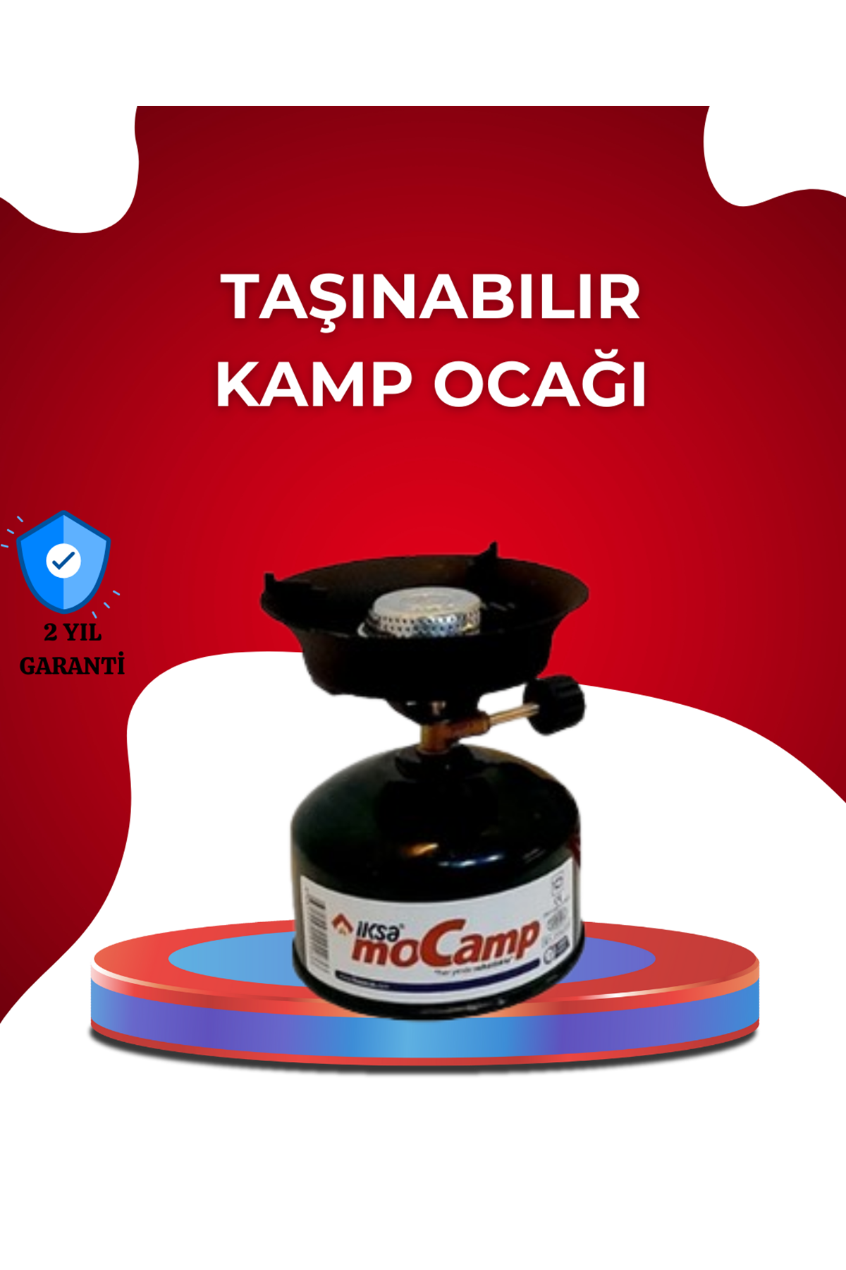 Piknik ve Doğa Yürüyüşü İçin Taşınabilir Kamp Ocağı