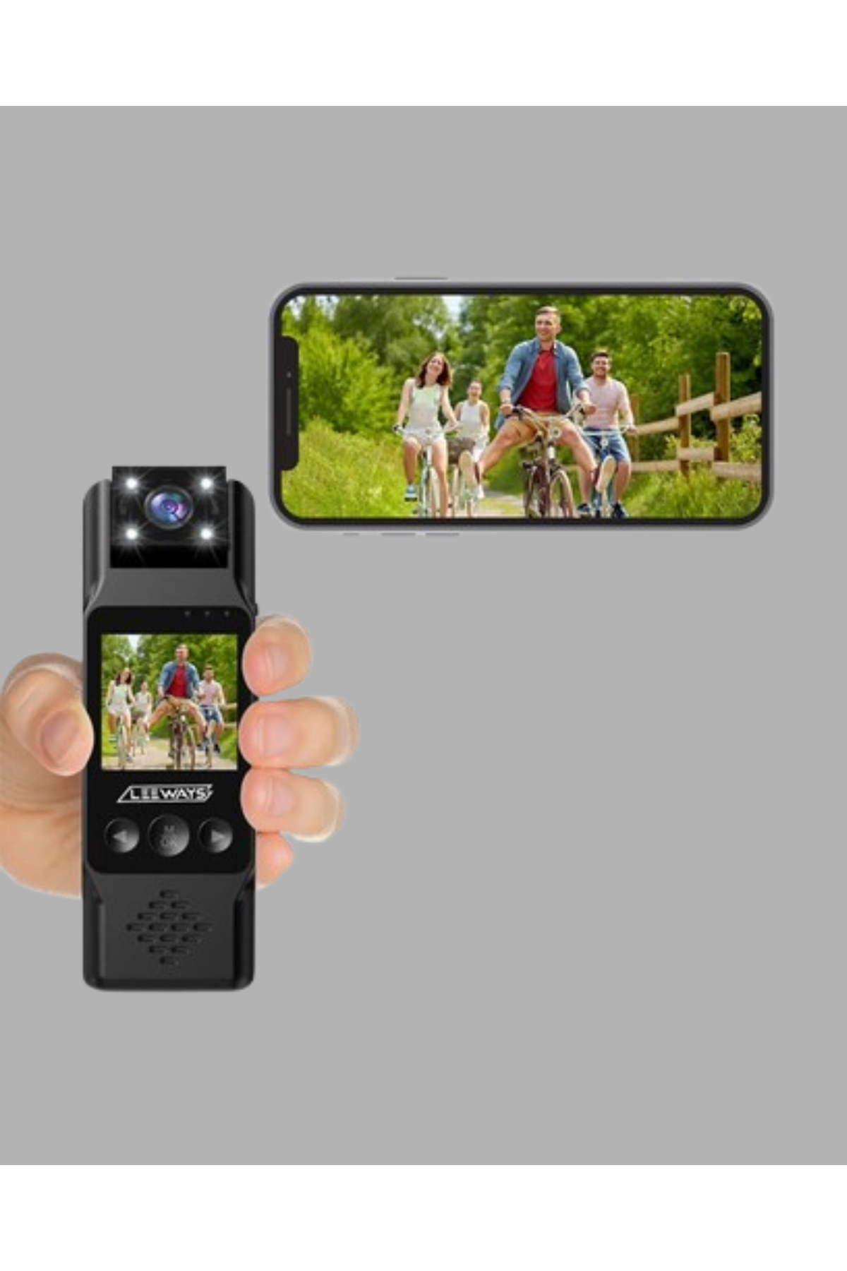 Mini Kamera 1080P Full HD Taşınabilir Güvenlik ve Kayıt Cihazı