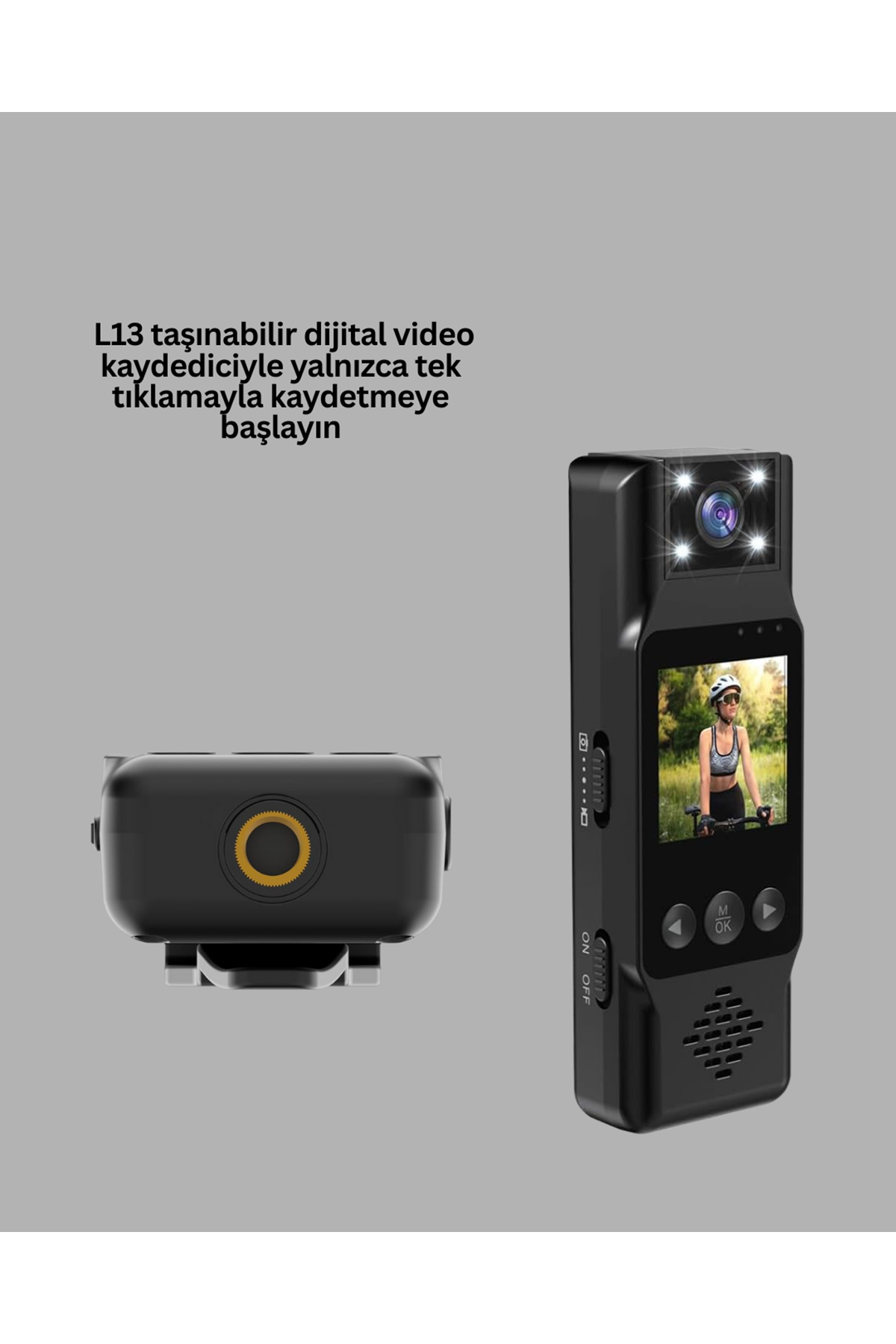 180° Dönebilen Lensli 1080P Mini Kamera