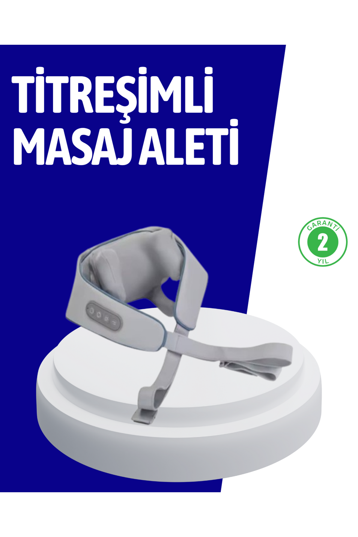 PU Deri Taşınabilir Masaj Aleti | Çok Bölgeli Kullanım