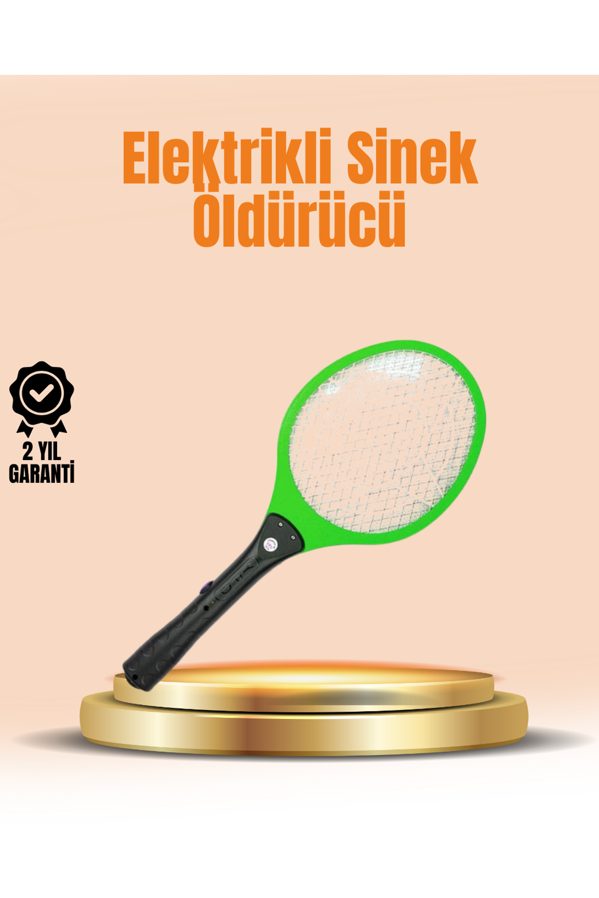 Elektrikli Sinek Raketi | Yüksek Voltajlı, Güvenli ve Taşınabilir