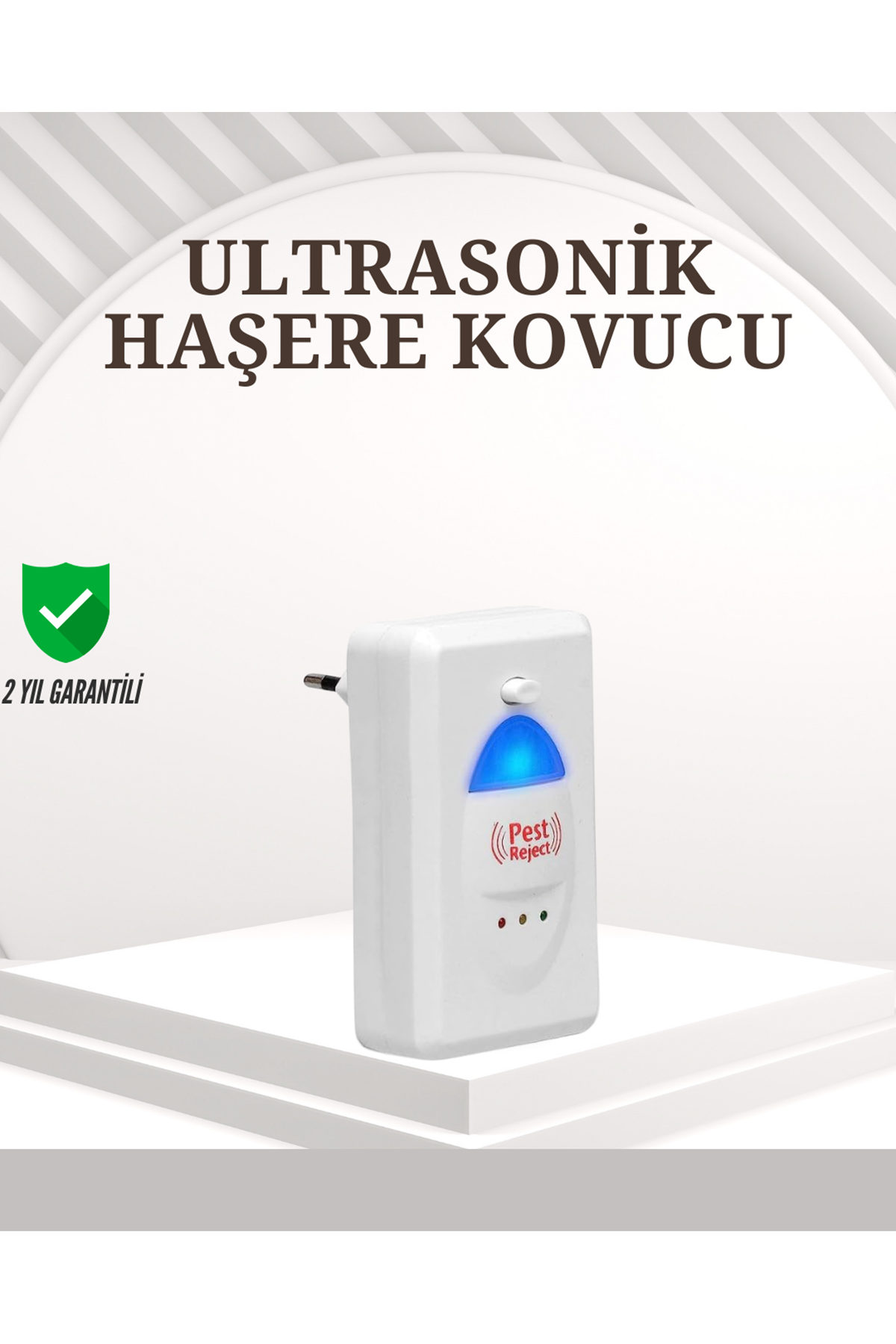 Ultrasonik Teknolojili Elektronik Haşere Kovucu