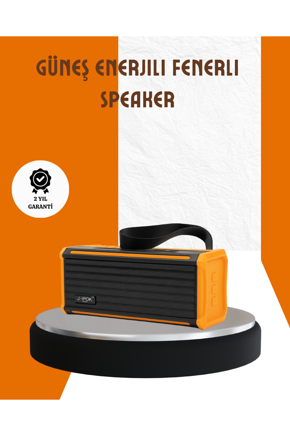J-IPOX P520 Taşınabilir Bluetooth Hoparlör Güçlü Ses + Radyo