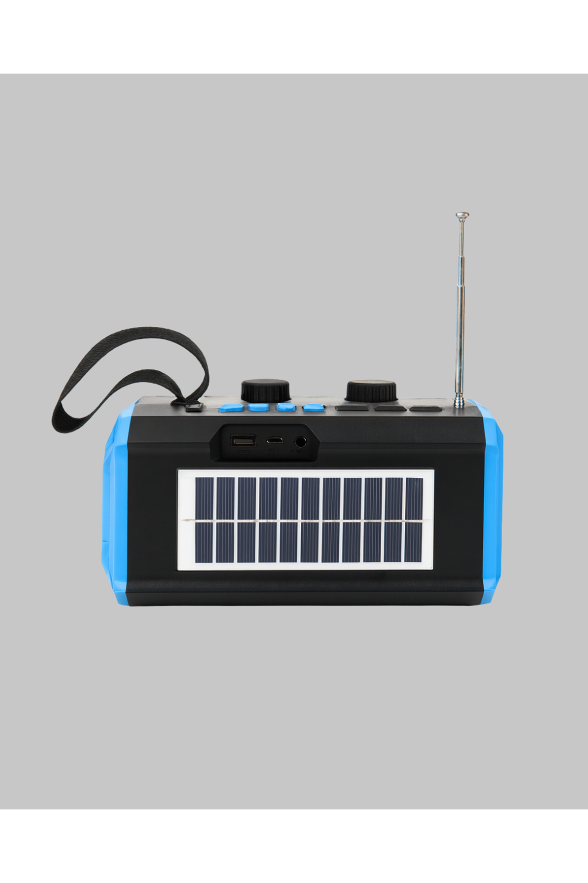 J-IPOX P520 Bluetooth Hoparlör 8W Güçlü Ses Solar Şarj FM Radyo