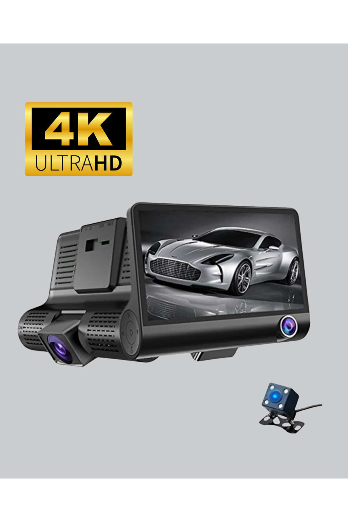 Çift ve Üçlü Lens Seçeneği ile Tüm Açılardan Kayıt Yapan Araç Kamerası